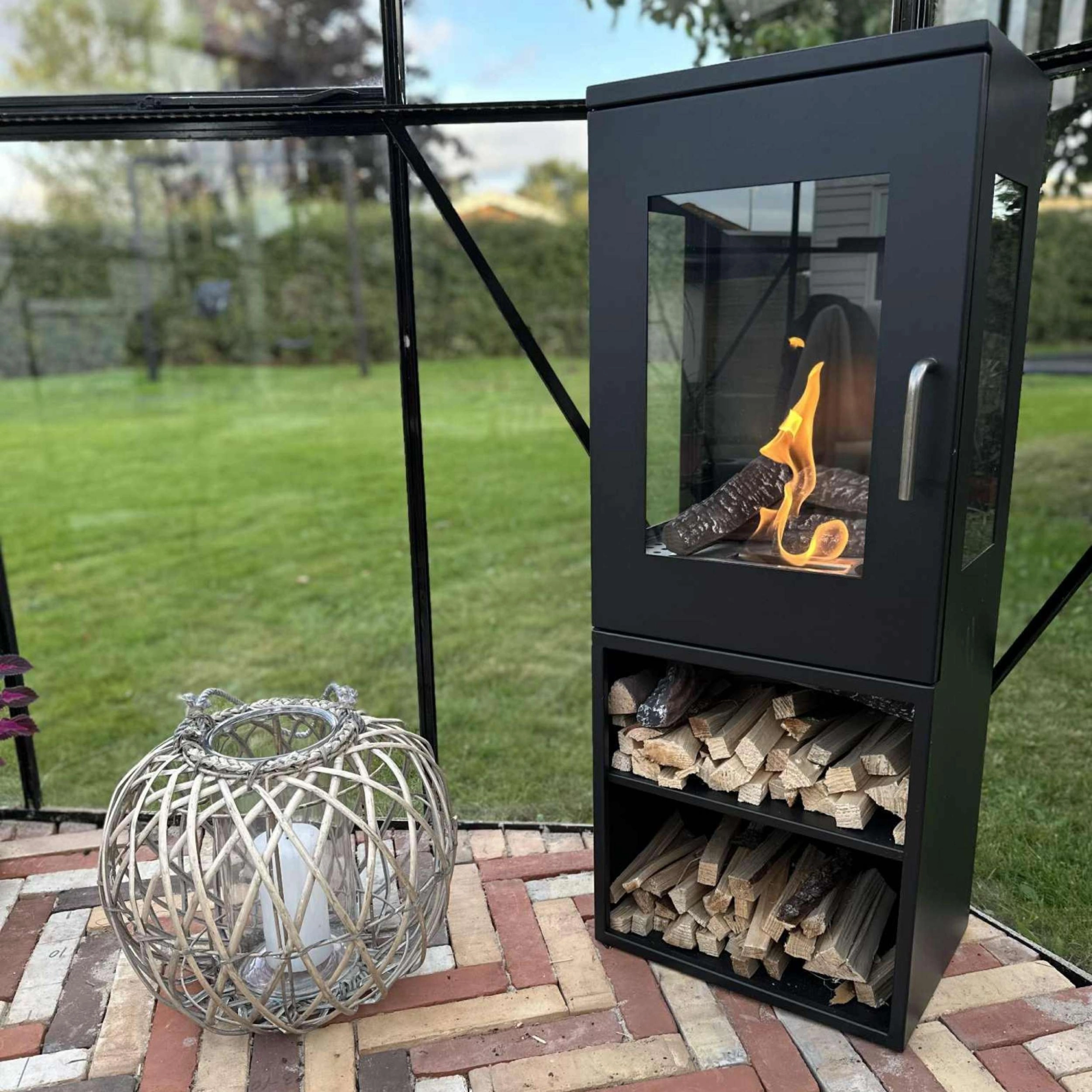 Cheyenne - Sort bioethanol brændeovn